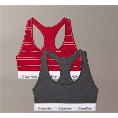 Icon Cotton Modal 2-Pack Unlined Bralette