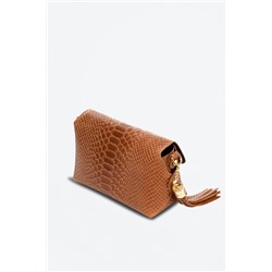 Bandolera de piel Amblar Camel - Firenze Artegiani