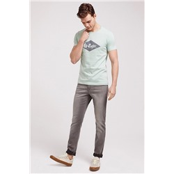 Lee Cooper Erkek Summerlogo O Yaka T-Shirt Mint 202 LCM 242008