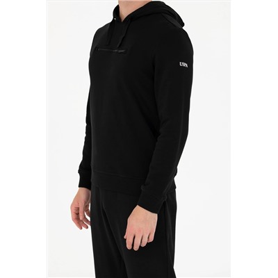 Erkek Siyah Sweatshirt