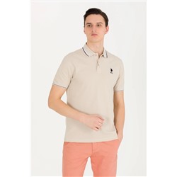 Erkek Taş Basic Polo Yaka Tişört