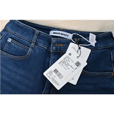 Зимние теплые джинсы из бархата