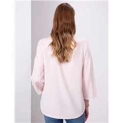 Toz Pembe Comfort Fit Uzun Kollu Gömlek