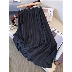 Трикотажная юбка для девушек Plus Size