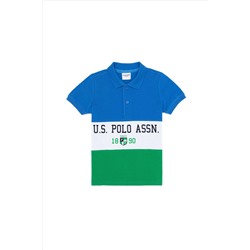 Erkek Çocuk Yeşil Polo Yaka Tişört