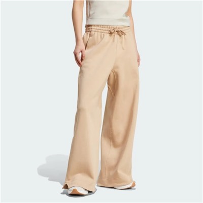 women's all szn fleece loose wide-leg pants