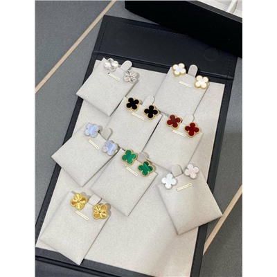 Серьги-гвоздики Ван Кли*ф