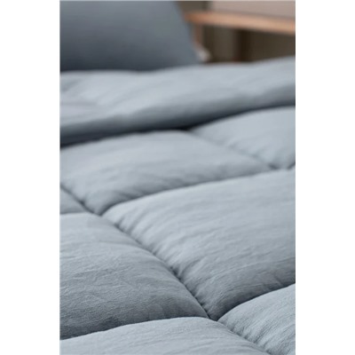 Mona Tek Kişilik Comforter Set - İndigo