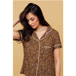 228 Пижама с рубашкой и шортами