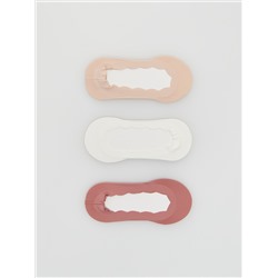 Füßlinge, 3er-Pack