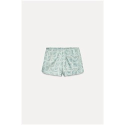 FIGURATIVE PRINT SHORTS