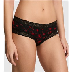PINK Wink™ Lace-Trim Cheeky Panty