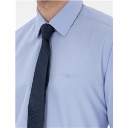 Mavi Slim Fit Uzun Kollu Basic Gömlek
