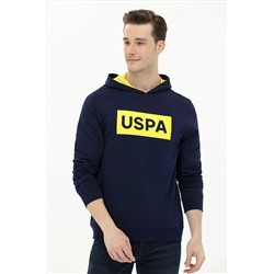 Erkek Lacivert Kapüşonlu Sweatshirt