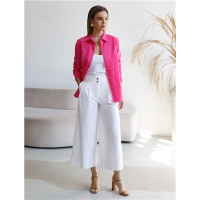 Блузка из премиального хлопкового поплина