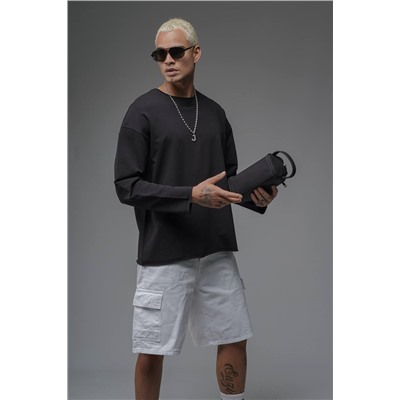 oversize basıc sweatshirt  Черный