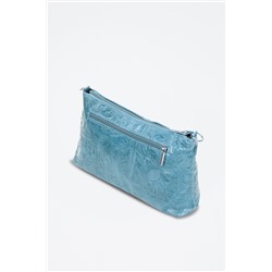 Bandolera de piel Martia Turquesa