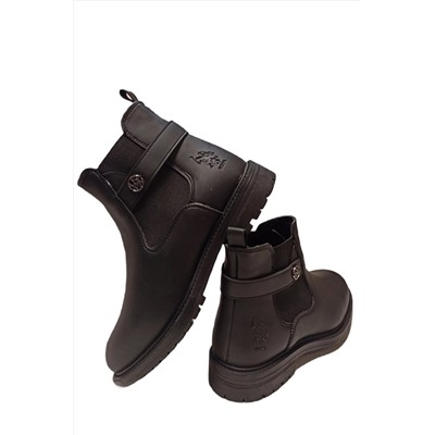 U.S. Polo Assn. Bloze Siyah Kadın Casual Bot Ayakkabı PORT 1PR