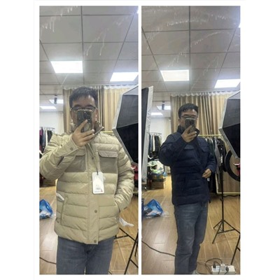 Мужская куртка пуховик 2в1  Mon*t