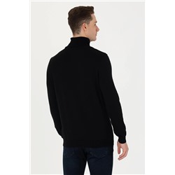 Erkek Siyah Basic Kazak