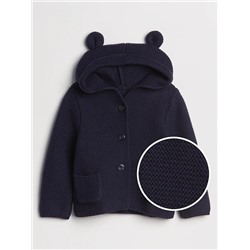 Baby Bear Garter Cardigan