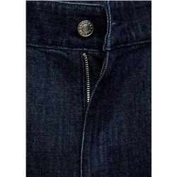 Jeans wideleg pinzas rinse wash