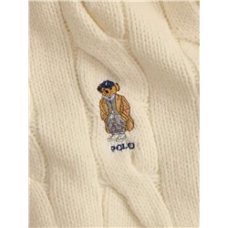 Классический вышитый шарф из смеси шерсти РАЛЬ*Ф Л