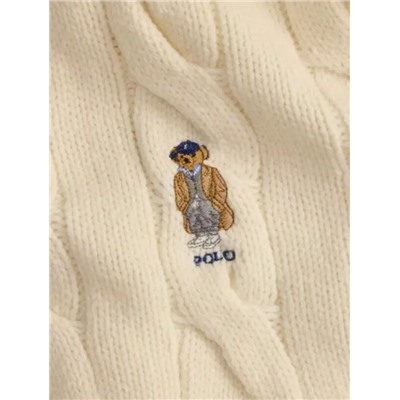 Классический вышитый шарф из смеси шерсти РАЛЬ*Ф Л