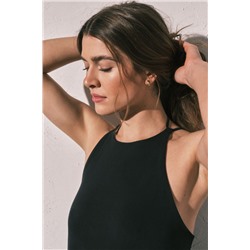 Vestido largo fluido negro