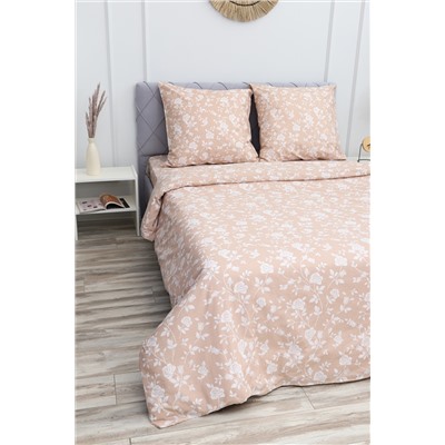 Наволочка поплин Цветочный рай-компаньон