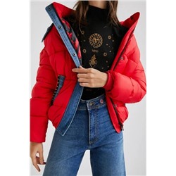 Chaqueta acolchada capucha