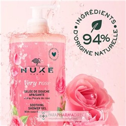 Nuxe Very Rose Gelée de Douche Apaisante 750ml