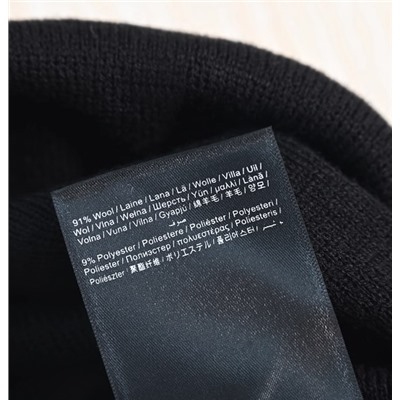 Теплая вязаная шапка из смеси шерсти КАР*Л 😎