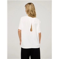 Белая блузка "Капля"