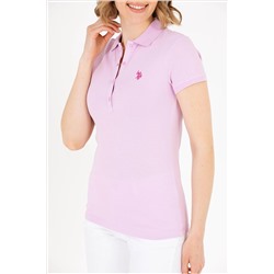 Kadın Manolya Basic Polo Yaka Tişört
