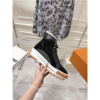 Высокие теплые кеды Унисекс модель