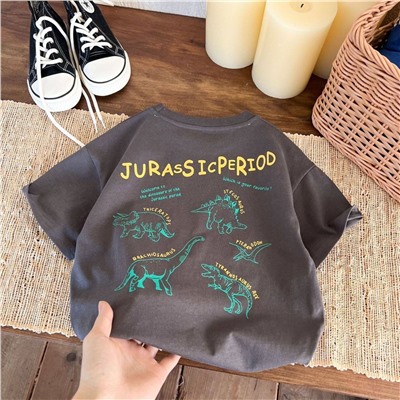 Хлопковая футболка для мальчиков