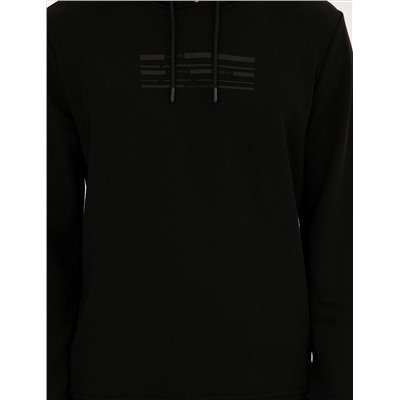 Siyah Regular Fit Sweatshirt