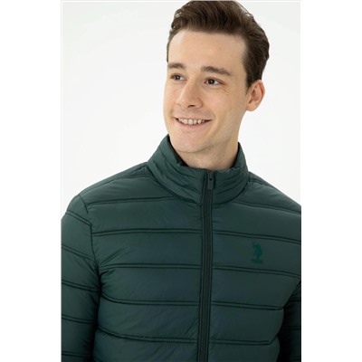 Erkek Koyu Yeşil Mont