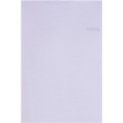 Erkek Lila Basic Bisiklet Yaka Tişört