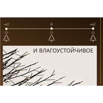 Светодиодное новогоднее дерево (210x100)