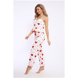 Пижама женская с брюками и топом 5734