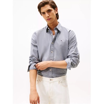 Regular Fit Stretch Oxford Shirt