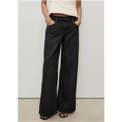 Jeans wideleg tiro bajo