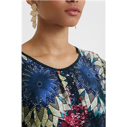 Blusa fruncido cintura
