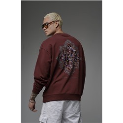 Свитшот бордо