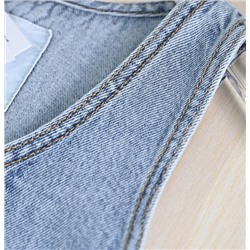 Винтажное джинсовое платье-жилет  ДЖЕЙ*ЭН*БИ*УАЙ