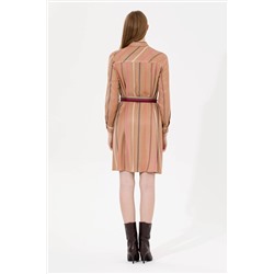 Kadın Camel Dokuma Elbise