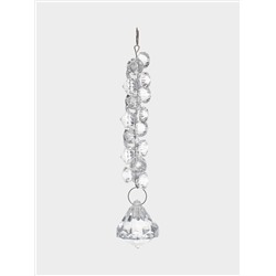 Игрушка елочная, 14 см, стекло, Хрустальная подвеска, Event