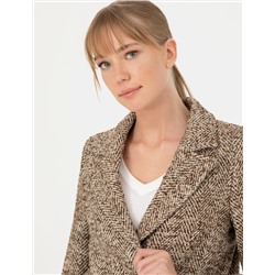 Kahverengi Kaşe Kaban